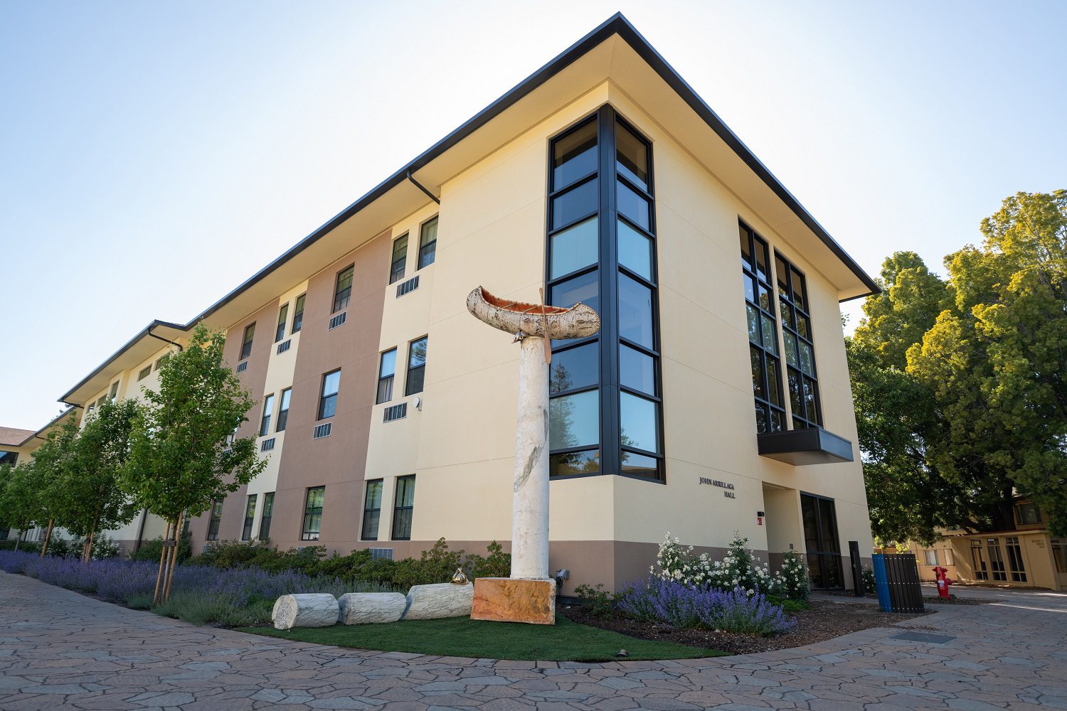 Monumental Sculpture Impact Installed at Menlo College